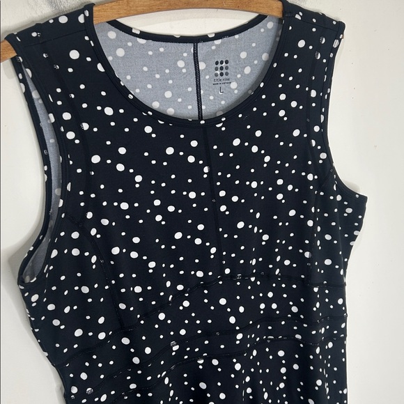TITLE NINE Buttah Dream Active Dress in Celestial Dot Size Large - Picture 11 of 14